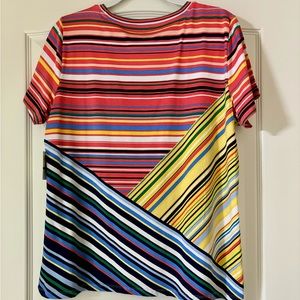 ☀️Stripped colorful top